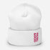 Pickleball &GOD Flamingo Cuffed Beanie
